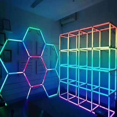 DC24V SK6812 64LEDS/M RGB addressable full color LED Stage Pixel Bar